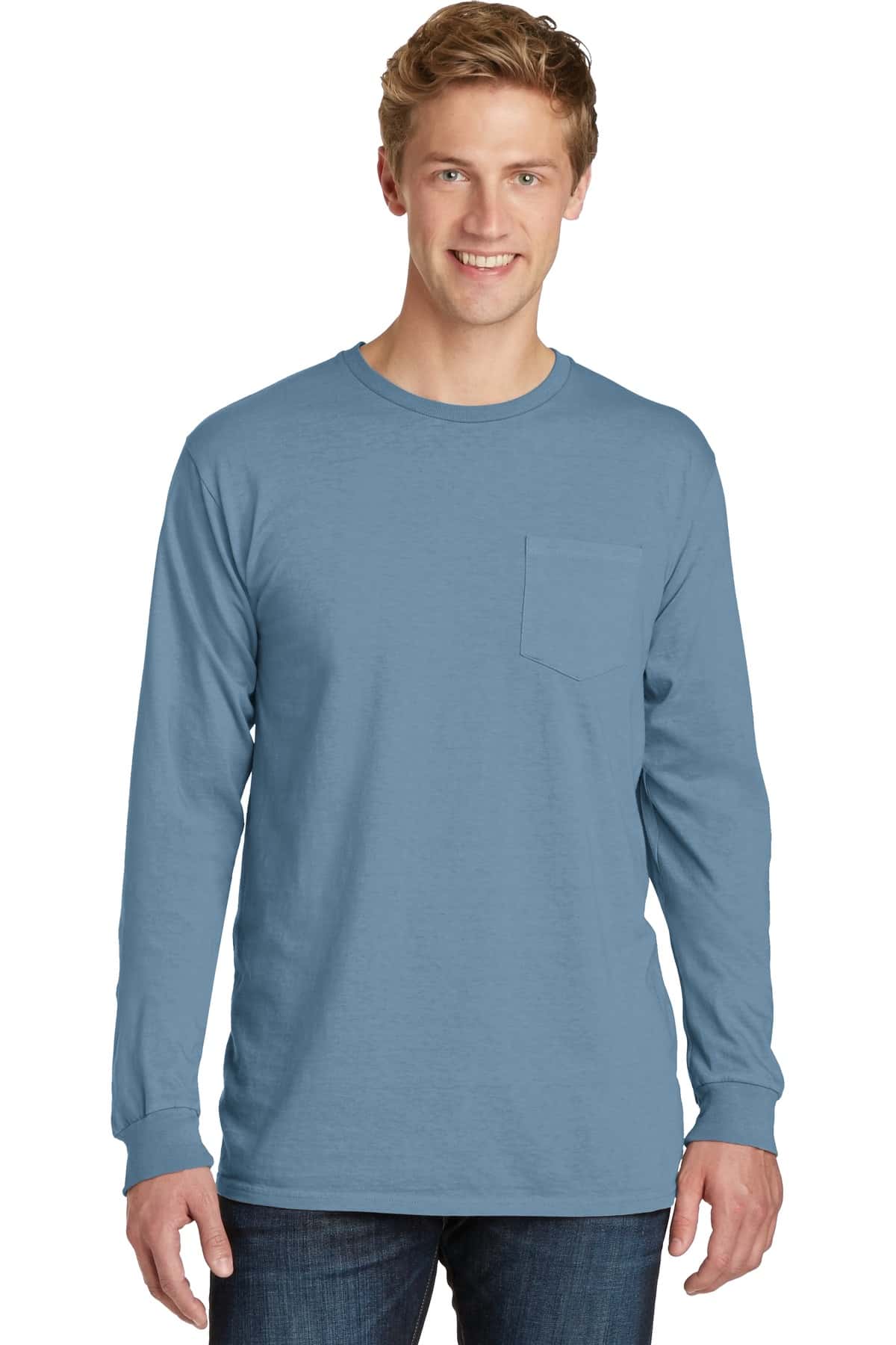 Blue 84 Men's Michigan Wolverines Long Sleeve T-Shirt - Officially Licensed Team Color Gear